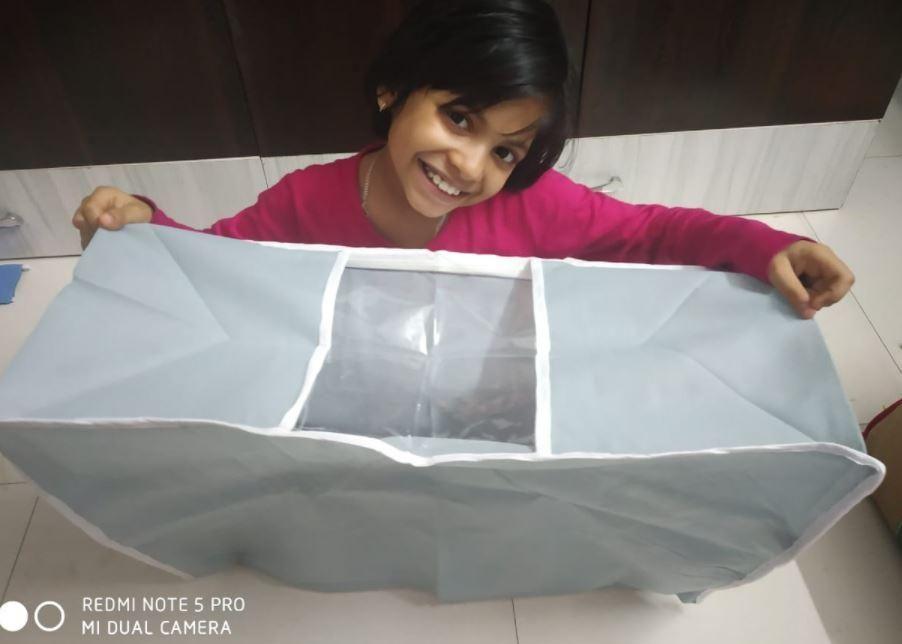 Storage Organizer- Solid Non Woven Storage Organizer (Set of 3)