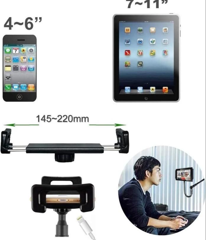 Mobile Phone & Tablet Stand-Flexible Clip