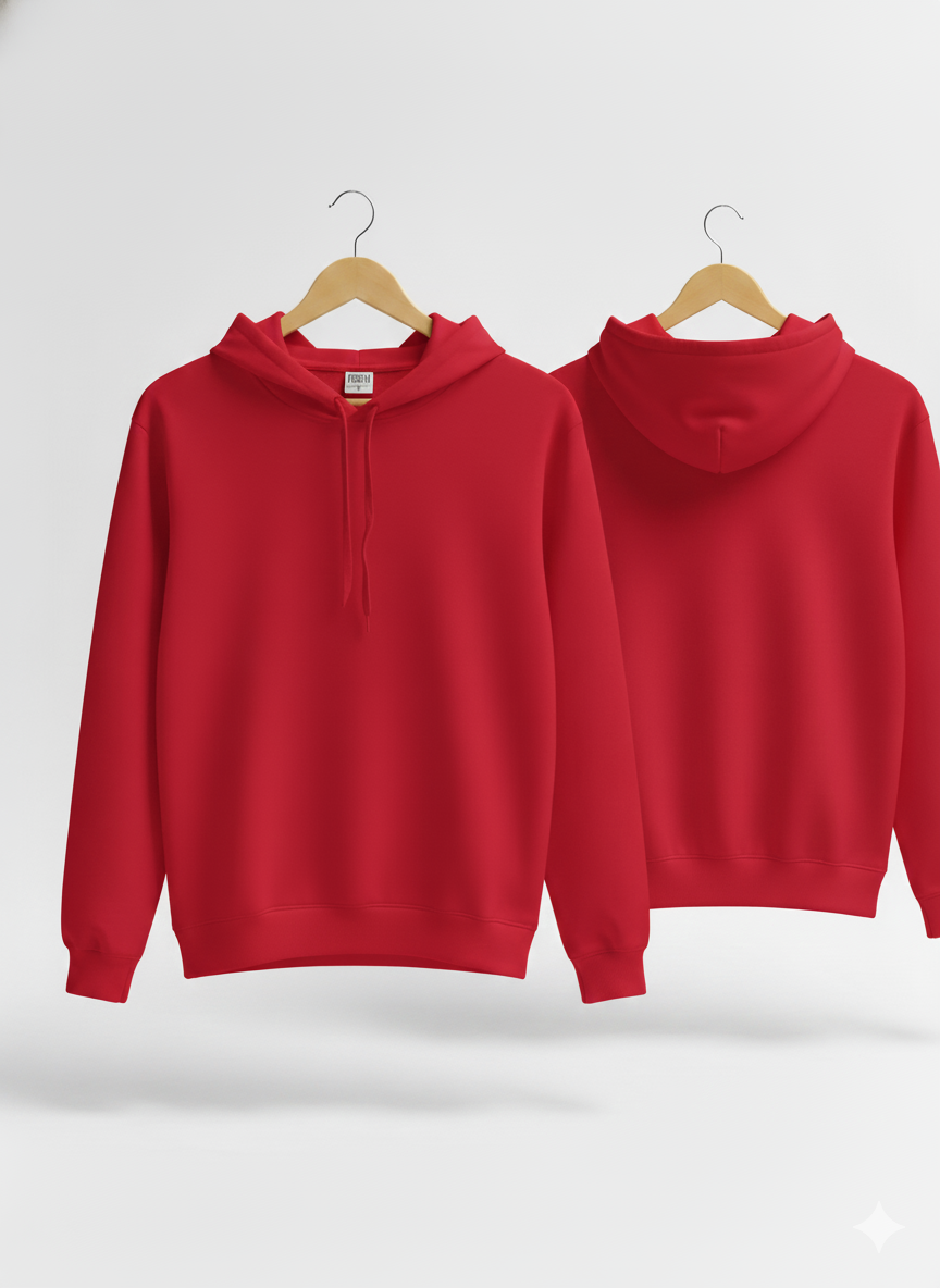 Red Coloured Hoodie