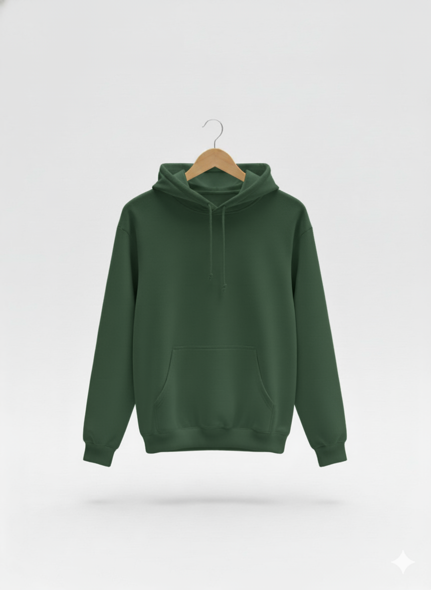 Green on the go Hoodie