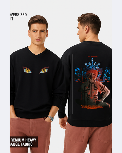 Akaza: Destructive Kill Crewneck Sweatshirt