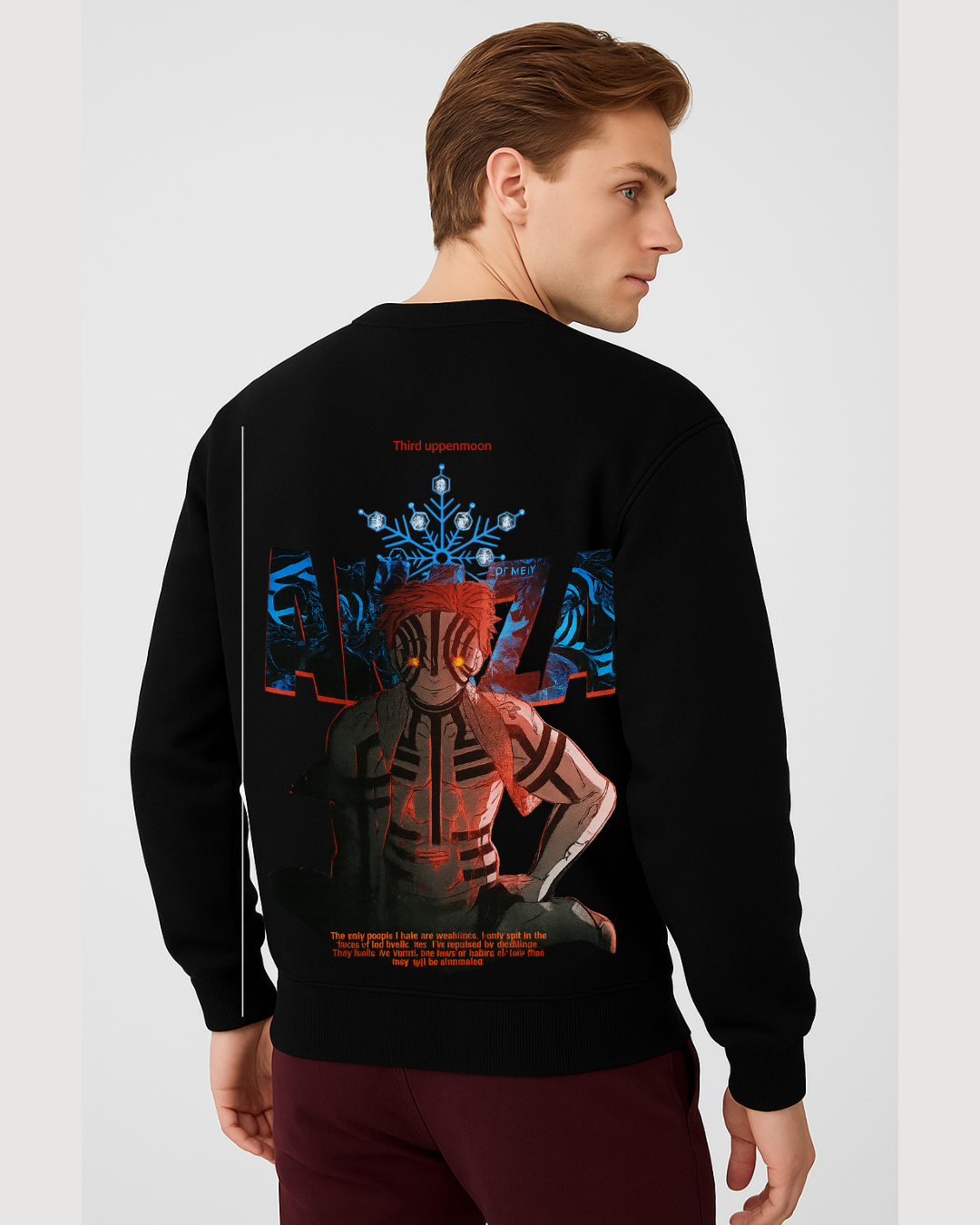 Akaza: Destructive Kill Crewneck Sweatshirt
