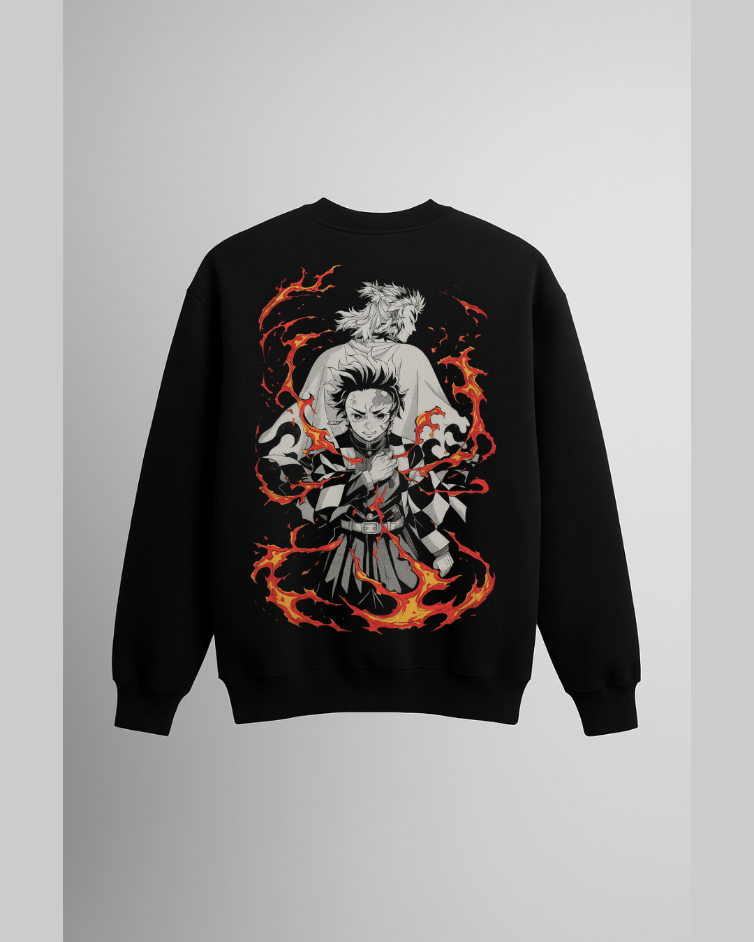 Tanjiro Hinokami Kagura Black Hoodie