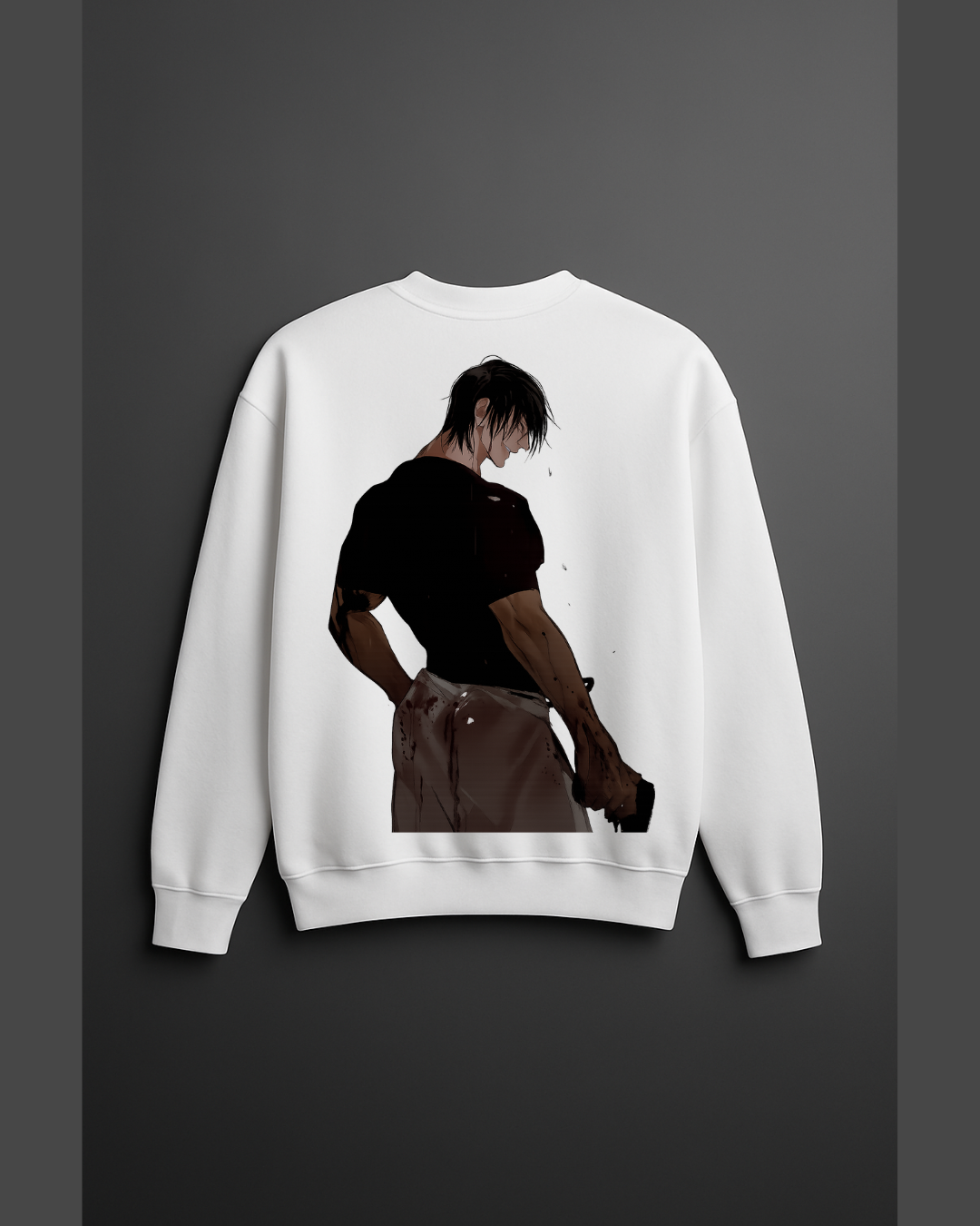 Megumi Fushiguro Eyes & Divine Dogs Kanji Sweatshirt