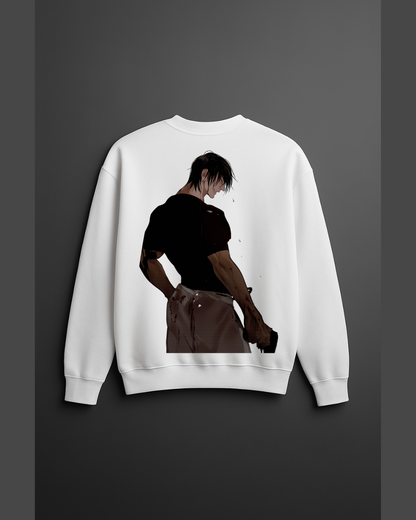 Megumi Fushiguro Eyes & Divine Dogs Kanji Sweatshirt