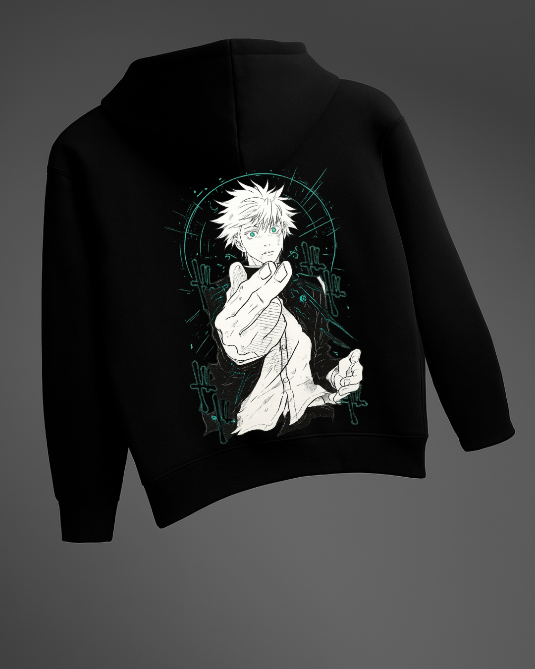 Satoru Gojo Domain Expansion Limitless Oversized Hoodie
