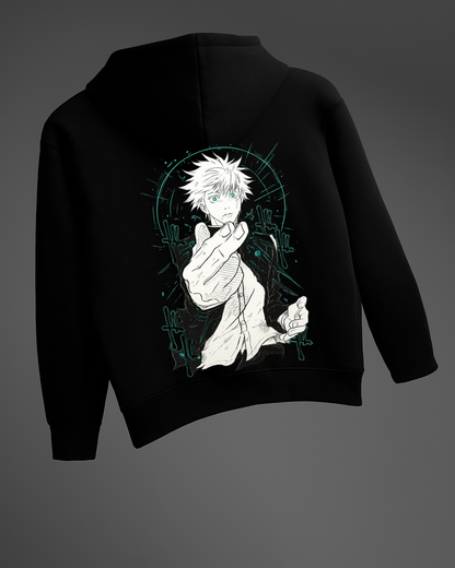 Satoru Gojo Domain Expansion Limitless Oversized Hoodie