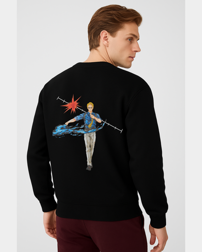 Kento Nanami Ratio Technique Black Sweatshirt