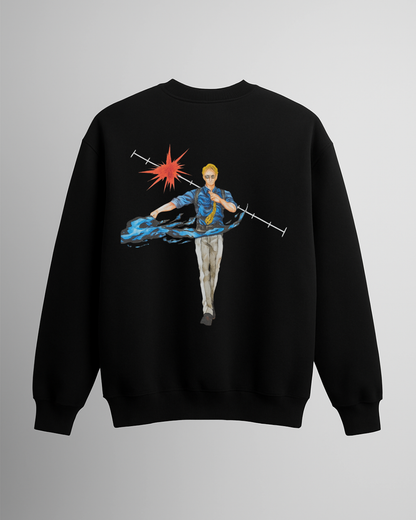 Kento Nanami Ratio Technique Black Sweatshirt