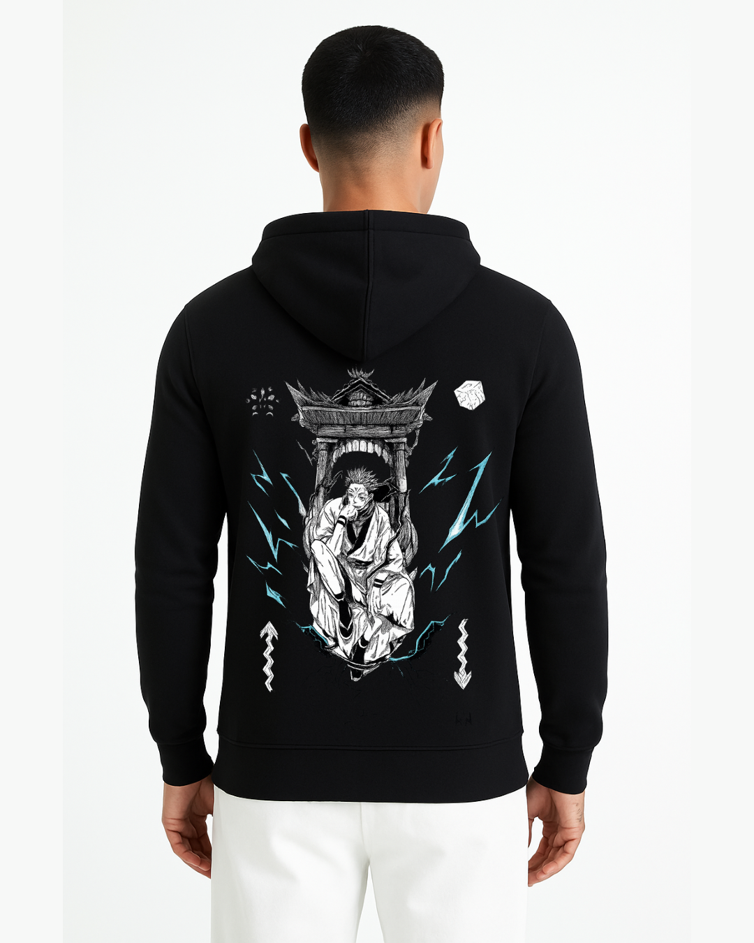 Ryomen Sukuna King of Curses Zipper | Jujutsu Kaisen Demon Shrine