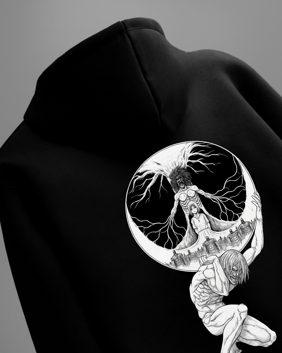 Attack on Titan Paths of Ymir & Founding Titan Hoodie