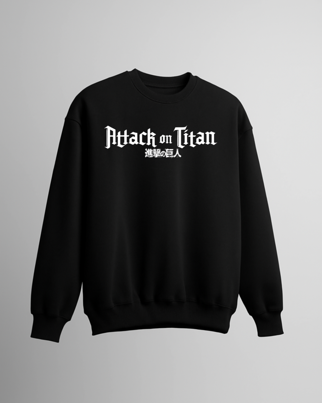 Attack on Titan Armored Titan Run Black Sweatshirt