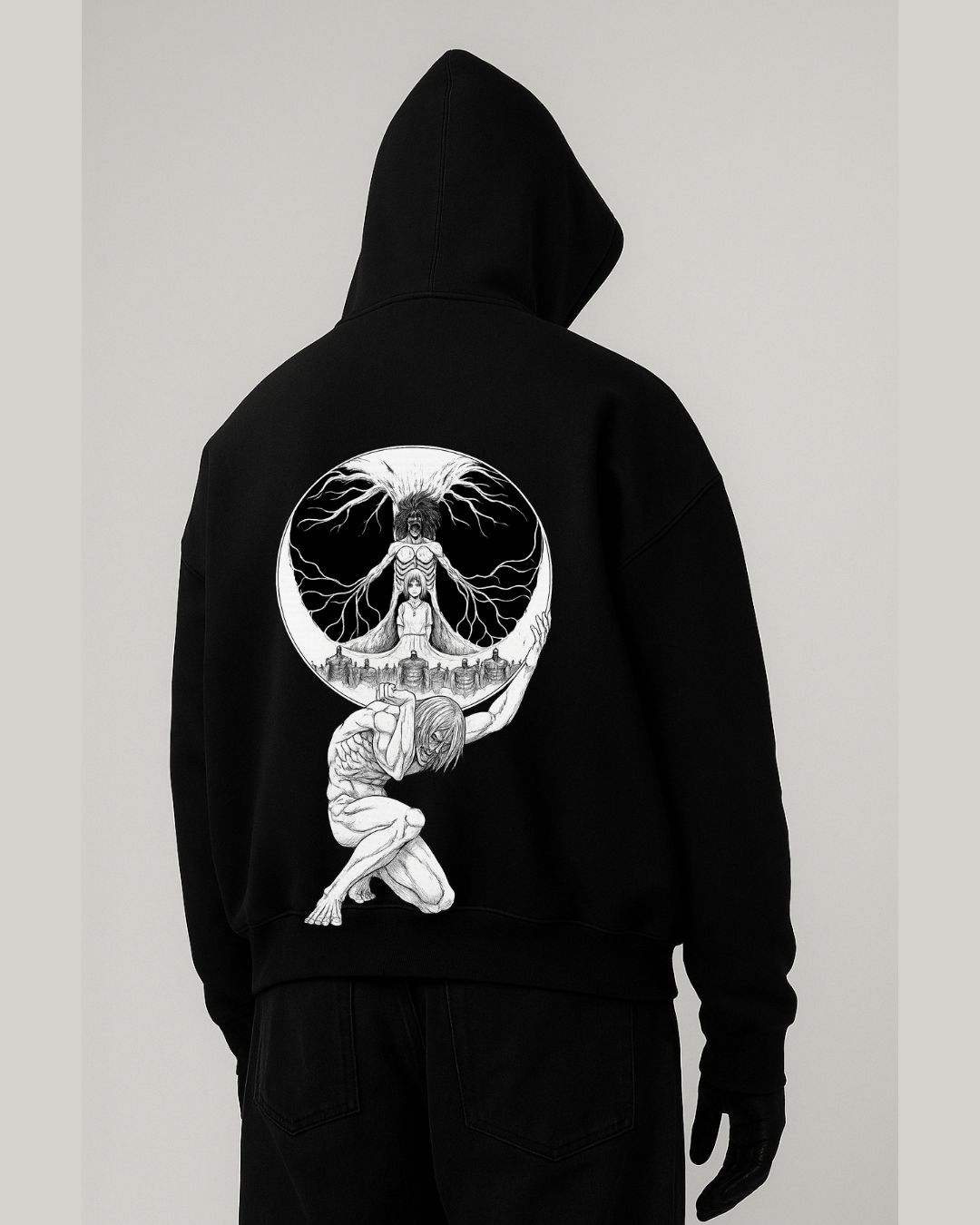 Attack on Titan Paths of Ymir & Founding Titan Hoodie