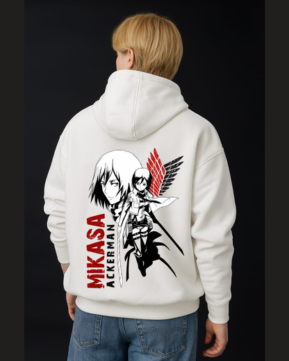 Mikasa Ackerman Survey Corps Wings of Freedom Hoodie
