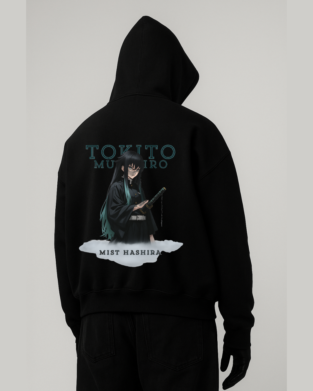 Mokhito Mist Hashira Oversized Hoodie