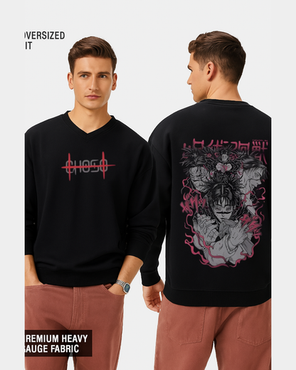 Choso  Cursed Technique Killer Oversized Sweatshirt