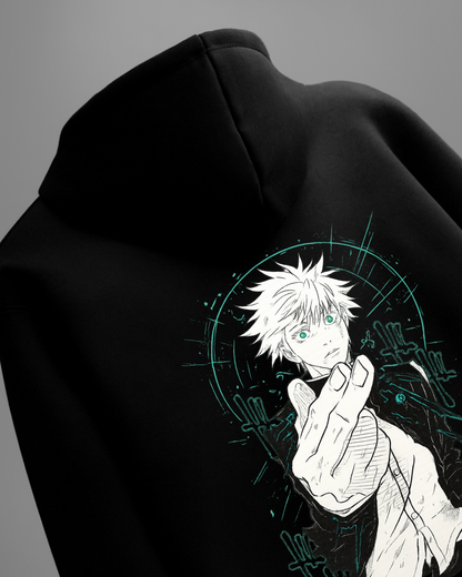 Satoru Gojo Domain Expansion Limitless Oversized Hoodie