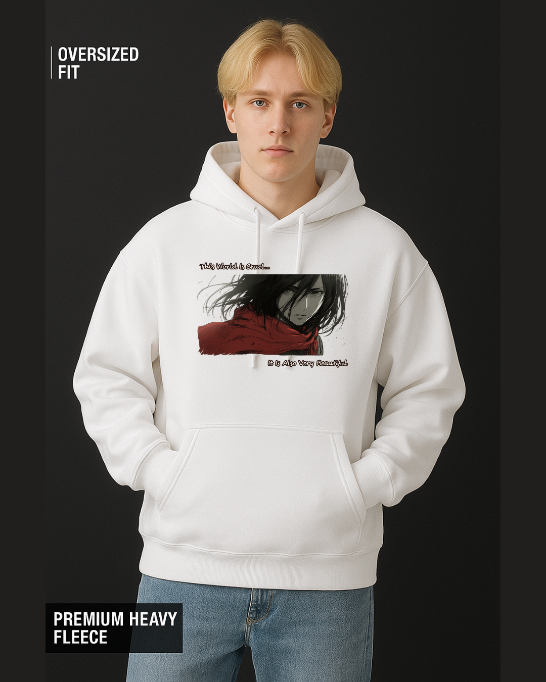 Mikasa Ackerman Survey Corps Wings of Freedom Hoodie