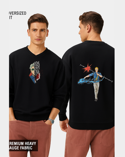 Kento Nanami Ratio Technique Black Sweatshirt